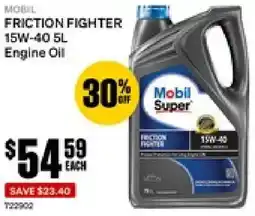 SuperCheap Auto Friction fighter 15w-40 Engine Oil offer