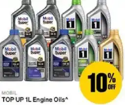 SuperCheap Auto Top up engine oils offer