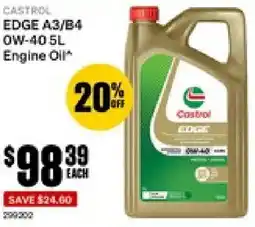 SuperCheap Auto Edge a3/b4 ow-40 engine oil offer