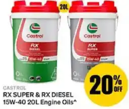 SuperCheap Auto Rx super & rx diesel 15w-40 engine oils offer