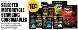 SuperCheap Auto Selected motorcycle servicing consumables offer
