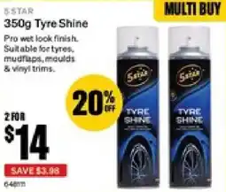 SuperCheap Auto Tyre Shine offer