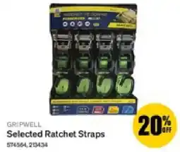 SuperCheap Auto Selected Ratchet Straps offer