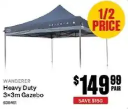 SuperCheap Auto WANDERER Heavy Duty Gazebo offer