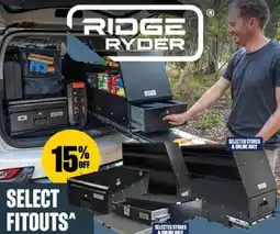 SuperCheap Auto Select fitouts offer