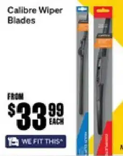 SuperCheap Auto Calibre Wiper Blades offer