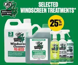 SuperCheap Auto Windscreen treatments offer