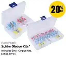 SuperCheap Auto Solder Sleeve Kits offer