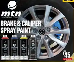 SuperCheap Auto Brake caliper spray paint offer