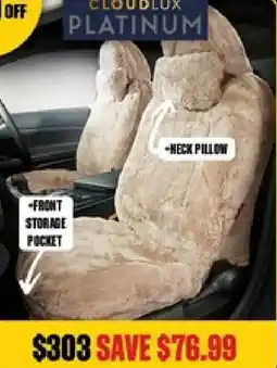 SuperCheap Auto Luxury sheepskin seat covers offer