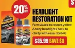 SuperCheap Auto Headlight restoration kit offer