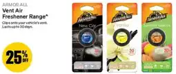 SuperCheap Auto Armor all vent air freshener range offer