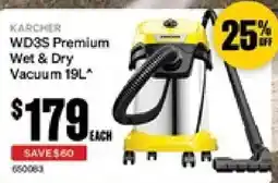 SuperCheap Auto Wd3s premium wet & dry vacuum offer