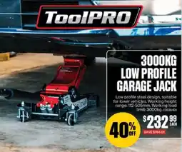SuperCheap Auto Low profile garage jack offer