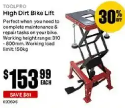 SuperCheap Auto High Dirt Bike Lift offer