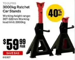 SuperCheap Auto Ratchet Car Stands offer