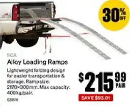 SuperCheap Auto Alloy Loading Ramps offer