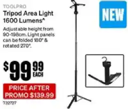 SuperCheap Auto Tripod Area Light offer
