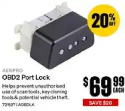 SuperCheap Auto OBD2 Port Lock offer