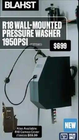 SuperCheap Auto R18 wall-mounted pressure washer 1950psi offer