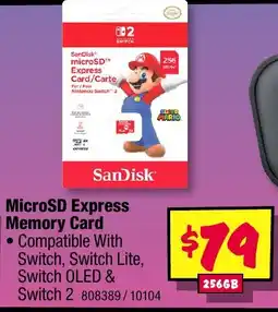 JB Hi-Fi MicroSD Express Memory Card offer