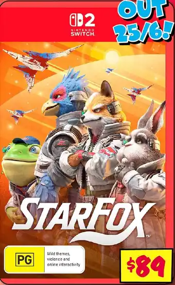 JB Hi-Fi Star Fox offer
