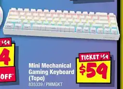 JB Hi-Fi Mini Mechanical Gaming Keyboard Topo offer