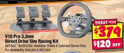 JB Hi-Fi V10 Pro 3.2nm Direct Drive Sim Racing Kit offer