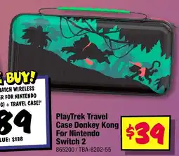 JB Hi-Fi PlayTrek Travel Case Donkey Kong For Nintendo Switch 2 offer
