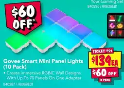 JB Hi-Fi Govee Smart Mini Panel Lights offer