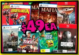 JB Hi-Fi Various playstation 5 video game offer