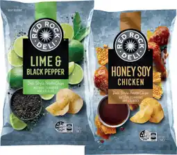 IGA Red Rock Deli Chips 150‑165g Selected Varieties offer