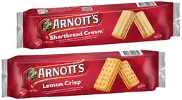 IGA Arnottβs Cream Biscuits 200β250g Selected Varieties offer