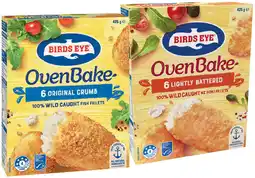 IGA Birds Eye Oven Bake Fish Fillets Selected Varieties offer