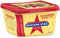 IGA Western Star Spreadable Selected Varieties offer