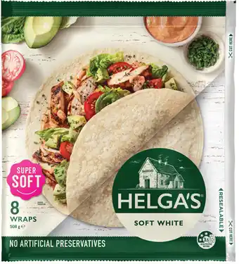 IGA Helga’s Wraps Selected Varieties offer