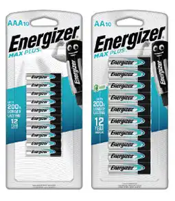 IGA Energizer Max Plus AA or AAA Batteries 10 Pack offer