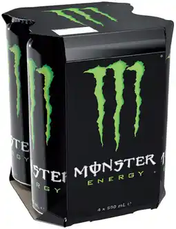 IGA Monster Energy Drink Selected Varieties offer