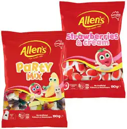IGA Allen’s Medium Bag 140‑200g Selected Varieties offer