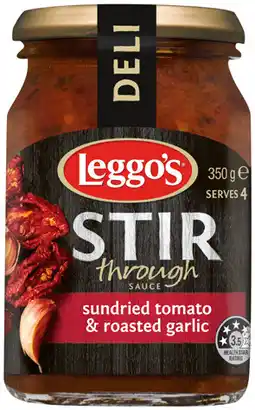 IGA Leggo's Stir Through Sauce offer