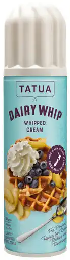 IGA Tatua Dairy Whip Whipped Cream offer