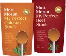 IGA Matt Moran Stock Selected Varieties offer