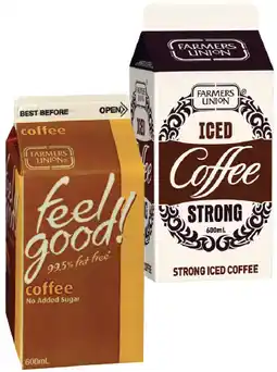 IGA Farmers Union Iced Coffee Selected Varieties offer