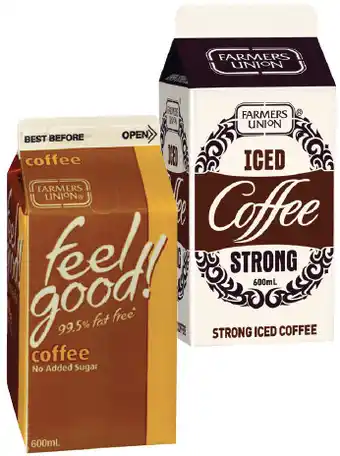 IGA Farmers Union Iced Coffee Selected Varieties offer