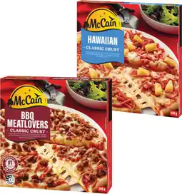IGA McCain Family Pizza 490‑500g Selected Varieties offer