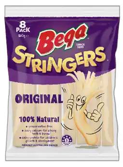 IGA Bega Cheese Stringers Selected Varieties offer