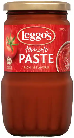 IGA Leggo’s Tomato Paste Selected Varieties offer