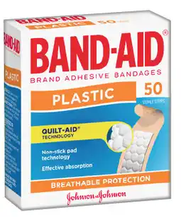 IGA Band‑Aid Adhesive Bandages 40‑50 Pack* Selected Varieties offer