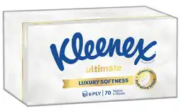 IGA Kleenex Ultimate Luxury Softness Facial Tissues 6 Ply offer