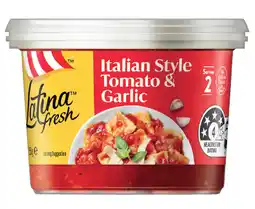IGA Latina Fresh Pasta Sauce Selected Varieties offer